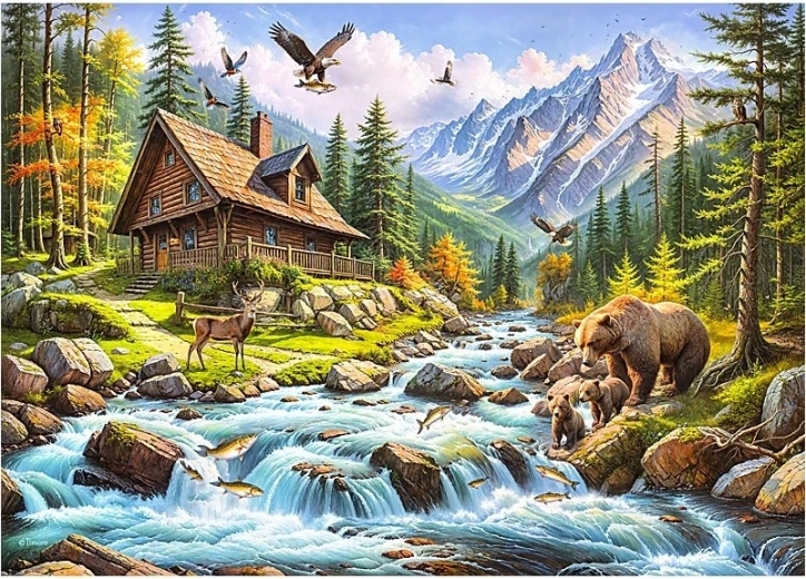 Cherry Pazzi Puzzle Lebendiges Tal 1000 Teile