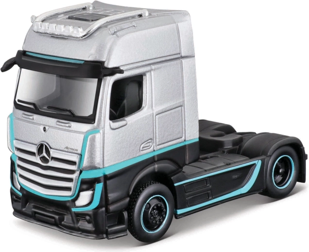 Maisto Mercedes-Benz Actros 1851 Custom Rigs silber-schwarz 1:64
