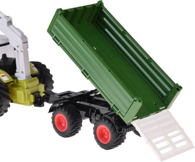 Abnehmbarer Anhänger mit Kippfunktion und Bordwänden