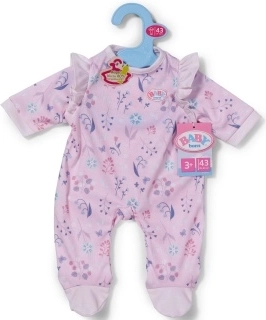 BABY born Strampler Wiesenblumen für 43 cm große Puppe