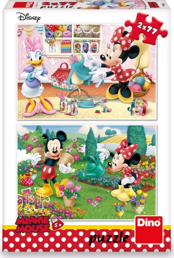Puzzle DISNEY Minnie Mouse – 2×77 Teile