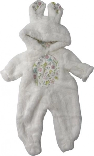 Kaninchenstrampler für Puppen 40-43 cm