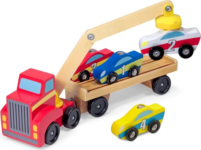 Abnehmbarer Anhänger und sicherer Autotransport