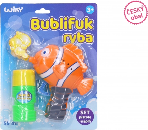 Seifenblasen-Fisch 55 ml – tschechische Verpackung