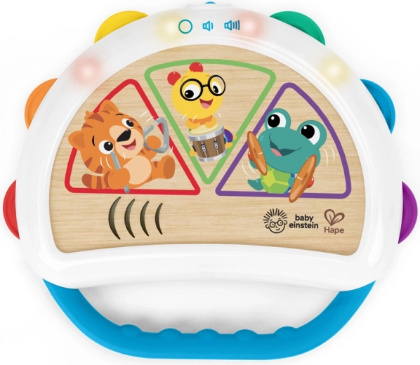 Baby-Tamburin Tap & Shake Magic Touch von Baby Einstein und Hape