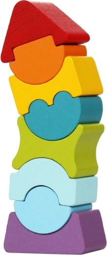 Balancier-Turm VIII – Holzpuzzle