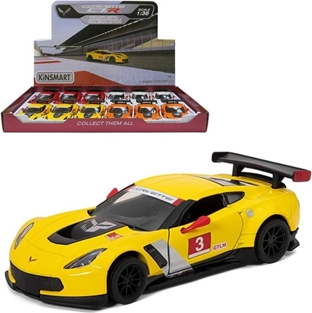 Modell des Rennwagens Chevrolet Corvette C7.R