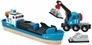 Brio-Containerschiff mit Kran