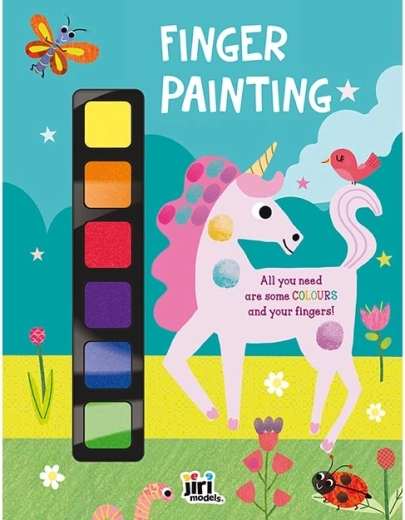 Fingerfarben-Set Einhorn