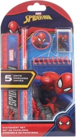 Schreibset mit SPIDERMAN-Motiv