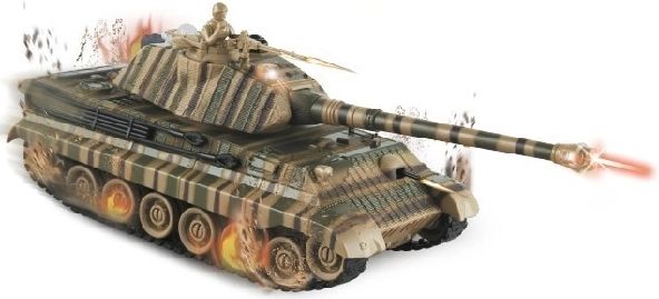 RC-Panzer Königstiger mit Kampf-Set