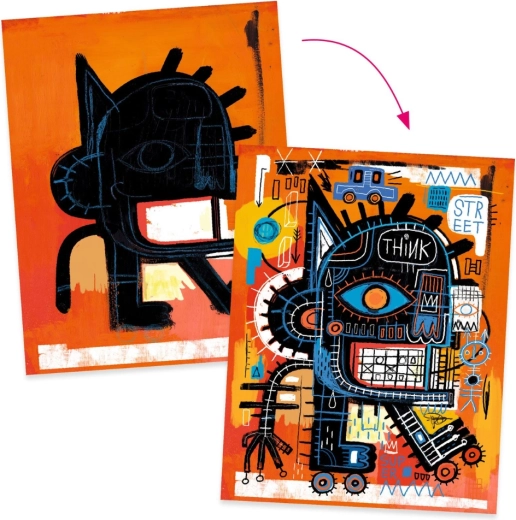 Poster im Street-Art-Stil