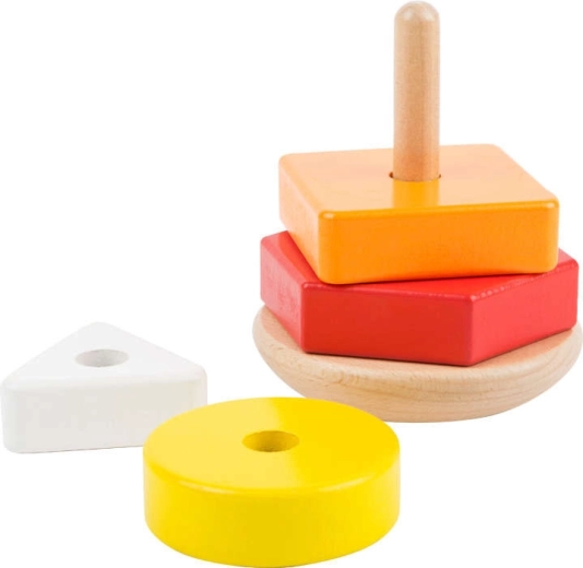Stapelpyramide für kleine Baumeister