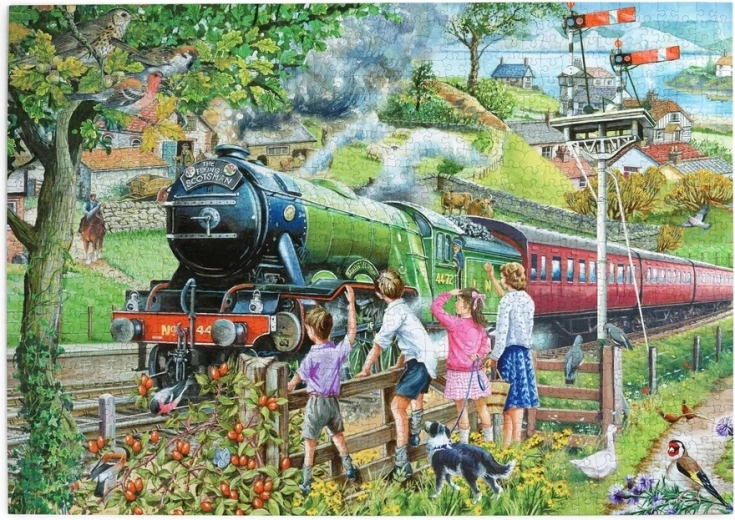 House of Puzzles Puzzle Volldampf voraus 1000 Teile