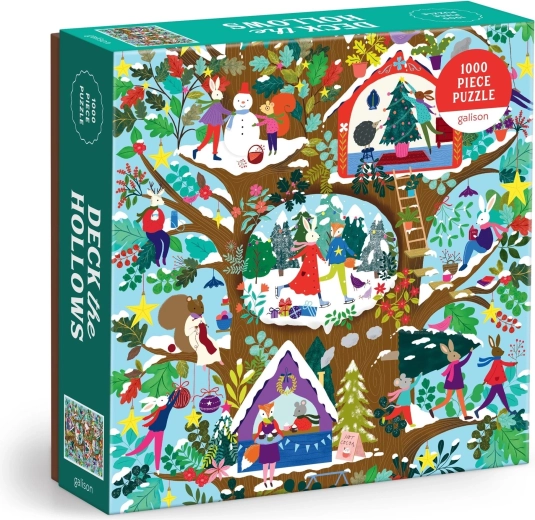 Galison Puzzle Baumschmuck mit 1000 Teilen