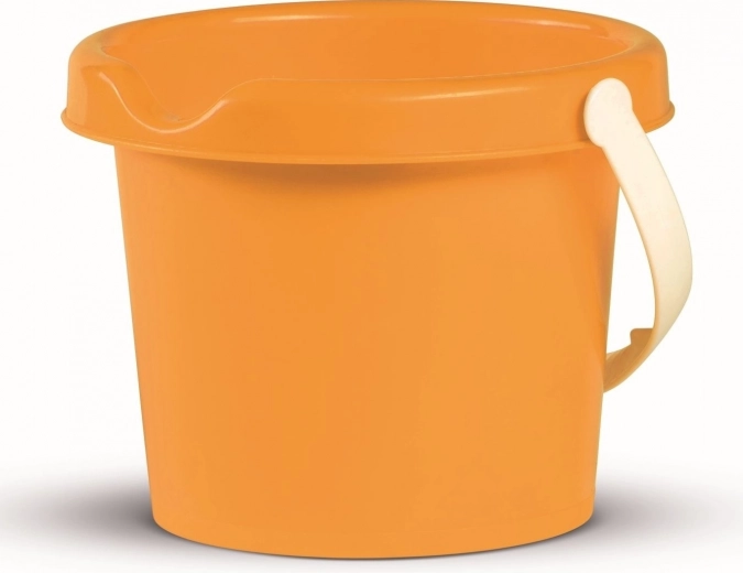 Androni Eimer mit Ausguss, Durchmesser 13 cm, orange