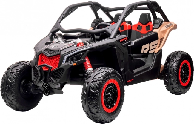 Großes Geländewagen Buggy Can-Am Maverick für 2 Personen – Schwarz