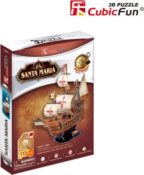 Puzzle 3D Loð Santa Maria