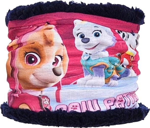 Kinder-Schlauchschal Paw Patrol Skye und Everest dunkelblau