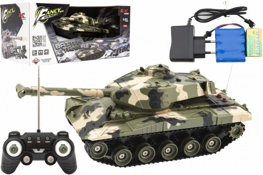 RC-Panzer mit Fernsteuerung und Soundeffekten mit Batterien
