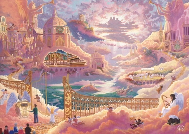Schmidt Puzzle Himmelsreich 1000 Teile