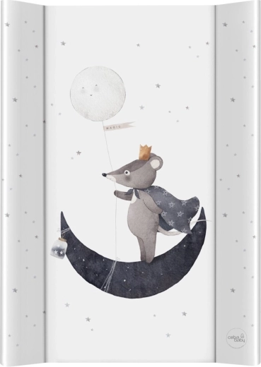 Ceba baby weiche Wickelunterlage Basic Moon Prince 50 × 70 cm