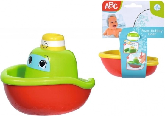 ABC Badeboot mit Schaumbubbels
