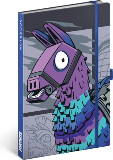 Notique Notizbuch Fortnite – Lama, liniert 13 × 21 cm