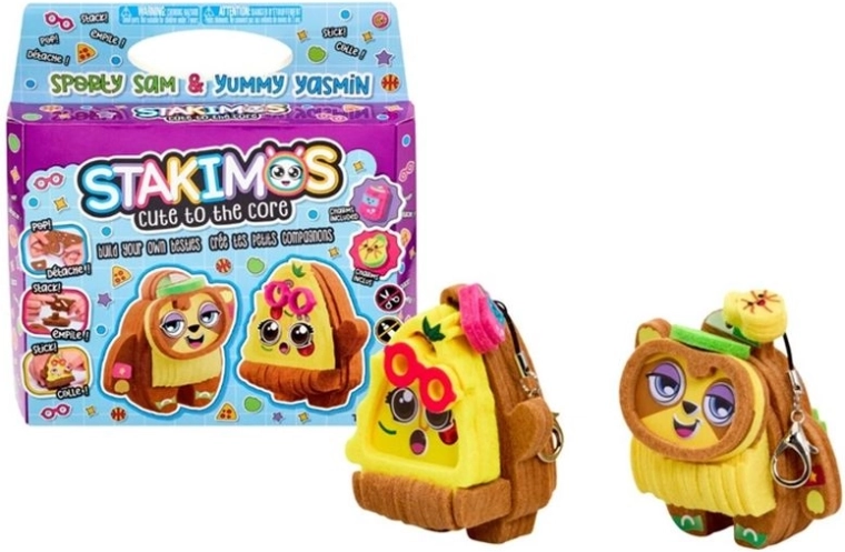 Tomy Stakimos Set zum Basteln von Figuren Sam & Jassmina (2 Stk.)