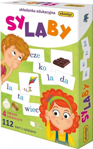 Lernpuzzle – Silben ADAMIGO