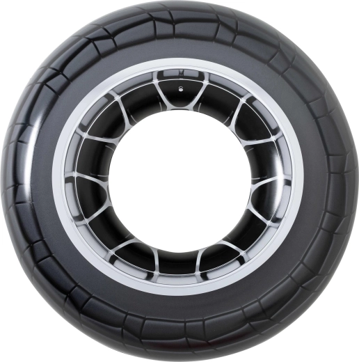 Bestway aufblasbarer Schwimmring mit Griffen 91 cm – Reifenmuster