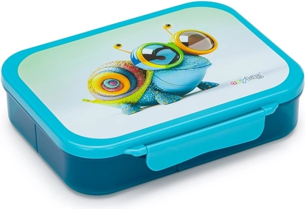 Lunchbox mit Fächern Crazy Animals – Schnecke