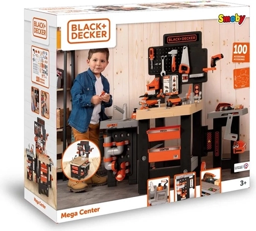 Smoby Black+Decker Mega-Werkbank