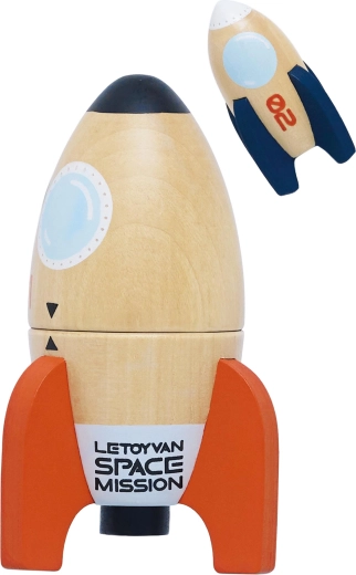 Holz-Raketenset Space Mission Le Toy Van