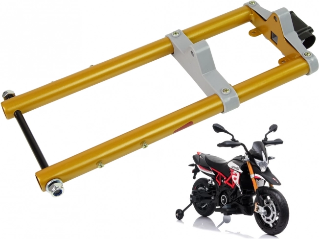 Vordere Gabel mit Achse für Motorrad APRILIA A007