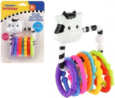 Spielzeugkette für Kinderwagen/Bett Tiere Plastik