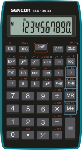 Schulwissenschaftlicher Taschenrechner SEC 105 BU