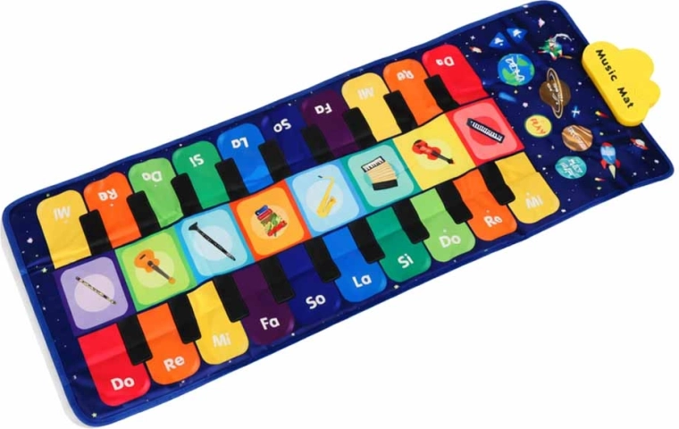 Acht Klänge von Musikinstrumenten