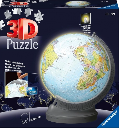 Ravensburger 3D Leucht-Globus Puzzle 540 Teile