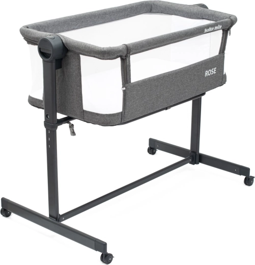Beistellbett Rose Baby Mix grau