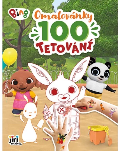 Malbuch und 100 Tattoos Bing