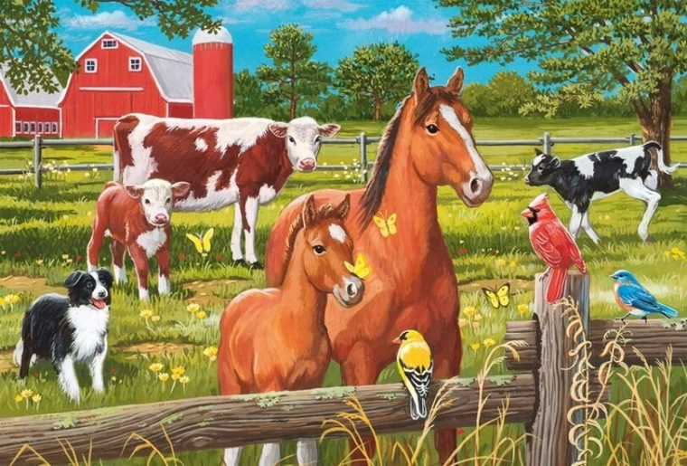 Leuchtende Farben und detailreiche Illustrationen