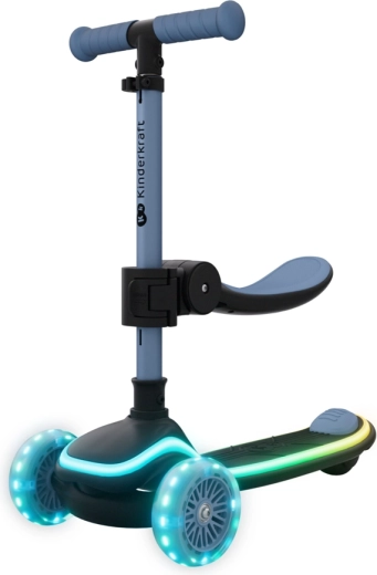 2in1: Laufrad mit Sitz und Roller