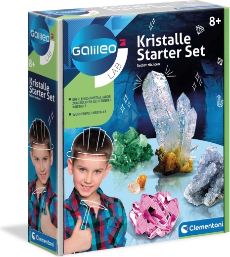 Clementoni Galileo – Kristallzucht, Starter-Set