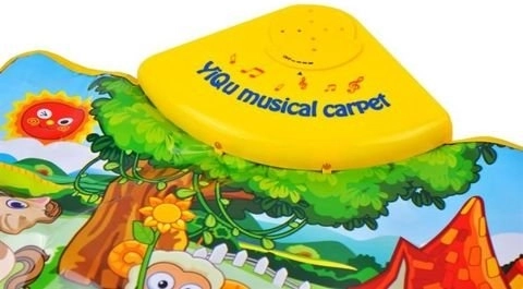 Bildende Musikalische Matte mit Tieren