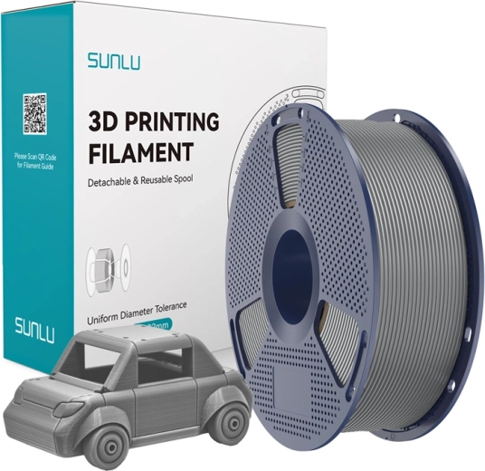 Sunlu PETG-Filament grau