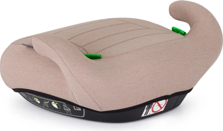 Sichere Gurtführung dank erhöhter Armlehnen