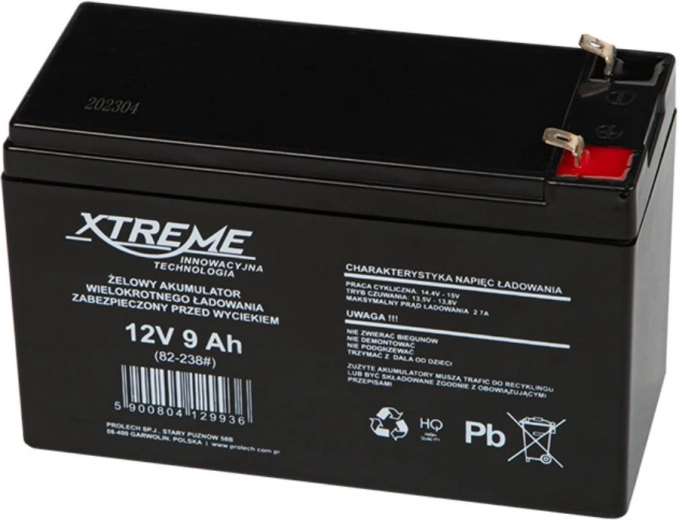 Gelbatterie 12V 9Ah XTREME