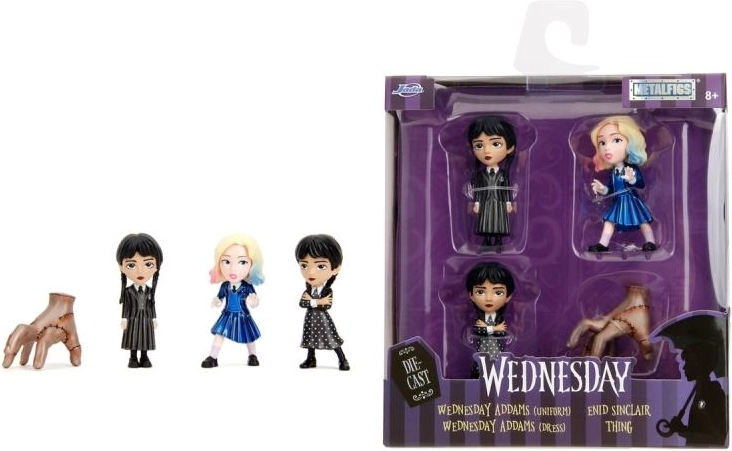 Figuren-Set WEDNESDAY 6 cm – 4 Stk.