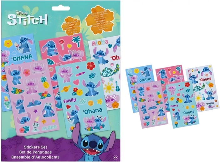 Sticker-Set Lilo und Stitch (100 Stk.) – 1 Stück